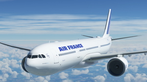 Headwind A330-900neo Air France Old Livery with and without mask 8K thumbnail 1