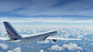Headwind A330-900neo Air France Old Livery with and without mask 8K thumbnail 14
