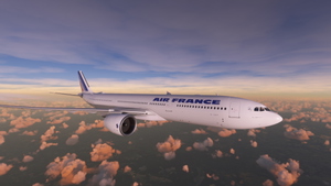 Headwind A330-900neo Air France Old Livery with and without mask 8K thumbnail 22