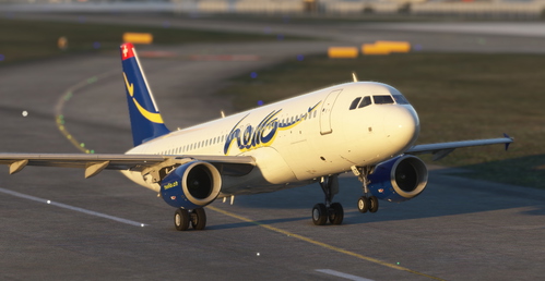 Hello A320 Fenix HB-JIZ