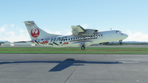 Hokkaido Air System Microsoft ATR 42-600 (JA11HC) Weathered with Cabin Interior 8K  thumbnail 1