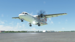 Hokkaido Air System Microsoft ATR 42-600 (JA11HC) Weathered with Cabin Interior 8K  thumbnail 2