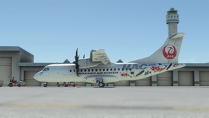 Hokkaido Air System Microsoft ATR 42-600 (JA11HC) Weathered with Cabin Interior 8K  thumbnail 7