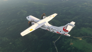 Hokkaido Air System Microsoft ATR 42-600 (JA11HC) Weathered with Cabin Interior 8K  thumbnail 13