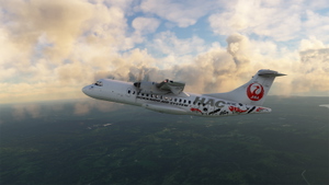 Hokkaido Air System Microsoft ATR 42-600 (JA11HC) Weathered with Cabin Interior 8K  thumbnail 14