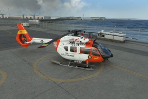 HPG Airbus H145 AP Livery "USCG San Diego EMS, Firefighting, Offshore, Civilian Cargo" thumbnail 1