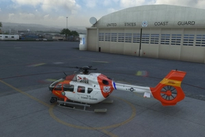 HPG Airbus H145 AP Livery "USCG San Diego EMS, Firefighting, Offshore, Civilian Cargo" thumbnail 2