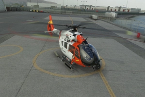HPG Airbus H145 AP Livery "USCG San Diego EMS, Firefighting, Offshore, Civilian Cargo" thumbnail 3