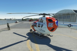 HPG Airbus H145 AP Livery "USCG San Diego EMS, Firefighting, Offshore, Civilian Cargo" thumbnail 7