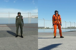 HPG Airbus H145 AP Livery "USCG San Francisco EMS, Firefighting, Offshore, Civilian Cargo" thumbnail 7