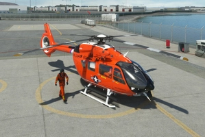 HPG Airbus H145 AP Livery "USCG San Francisco EMS, Firefighting, Offshore, Civilian Cargo" thumbnail 9