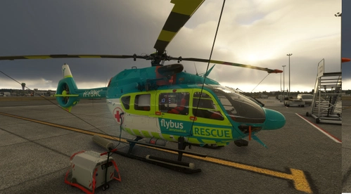 HPG Airbus helicopters H145 flybus aeromedical