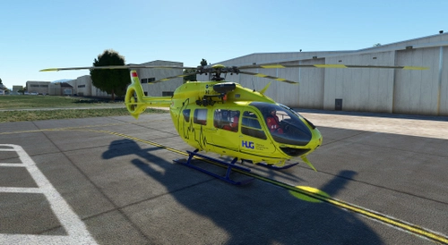 HPG H145 REGA 15 fictional HEMS edition with REGA crew [4K]
