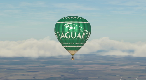 HPG Hot Air Balloon Repaint Livery: Jaguar G-BWPZ