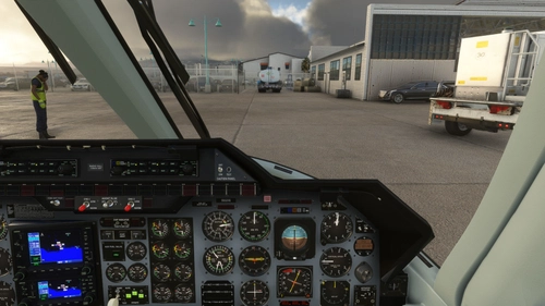Improved Cockpit views for CowanSim Bell 222B