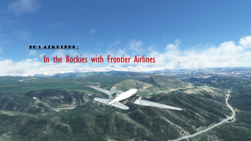 In the Rockies with Frontier Airlines