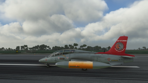 Indiafoxtecho Aermacchi MB-339 - 61º Stormo (fiction)