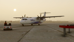 Indigo Asobo ATR 72-600 VT-IYA 8K thumbnail 4