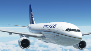 [DISCONTINUED] - iniBuilds Airbus A310-300 United Airlines Unicon New Livery thumbnail 9