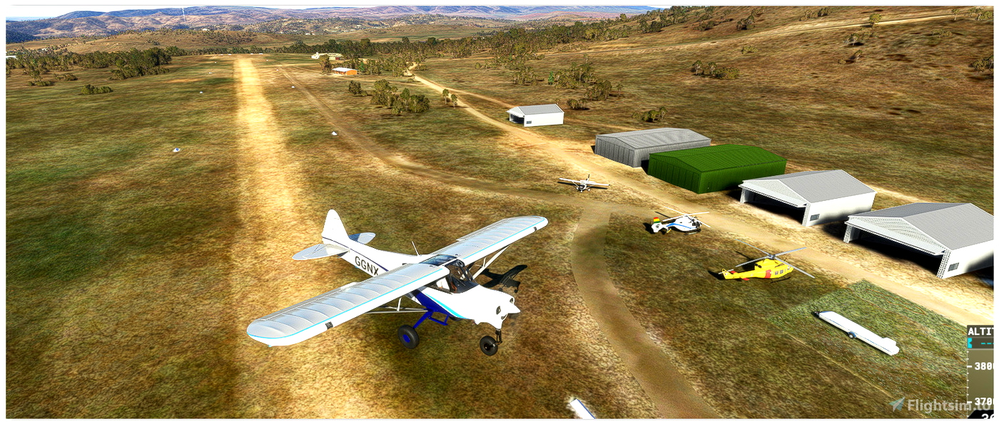 Jindabyne Airport YJIN for Microsoft Flight Simulator MSFS