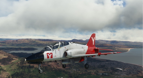 Just Flight Hawk T1 in MyAir Livery