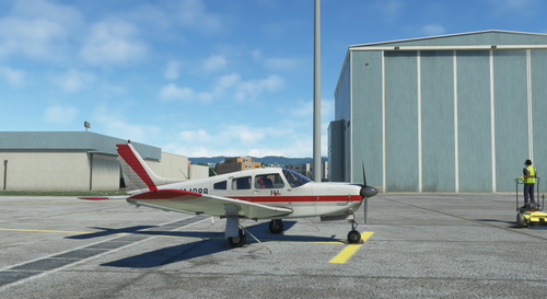 JustFlight PA-28R Arrow III - JA4088 - 日航リース JAL LEASE (Nikko Lease)