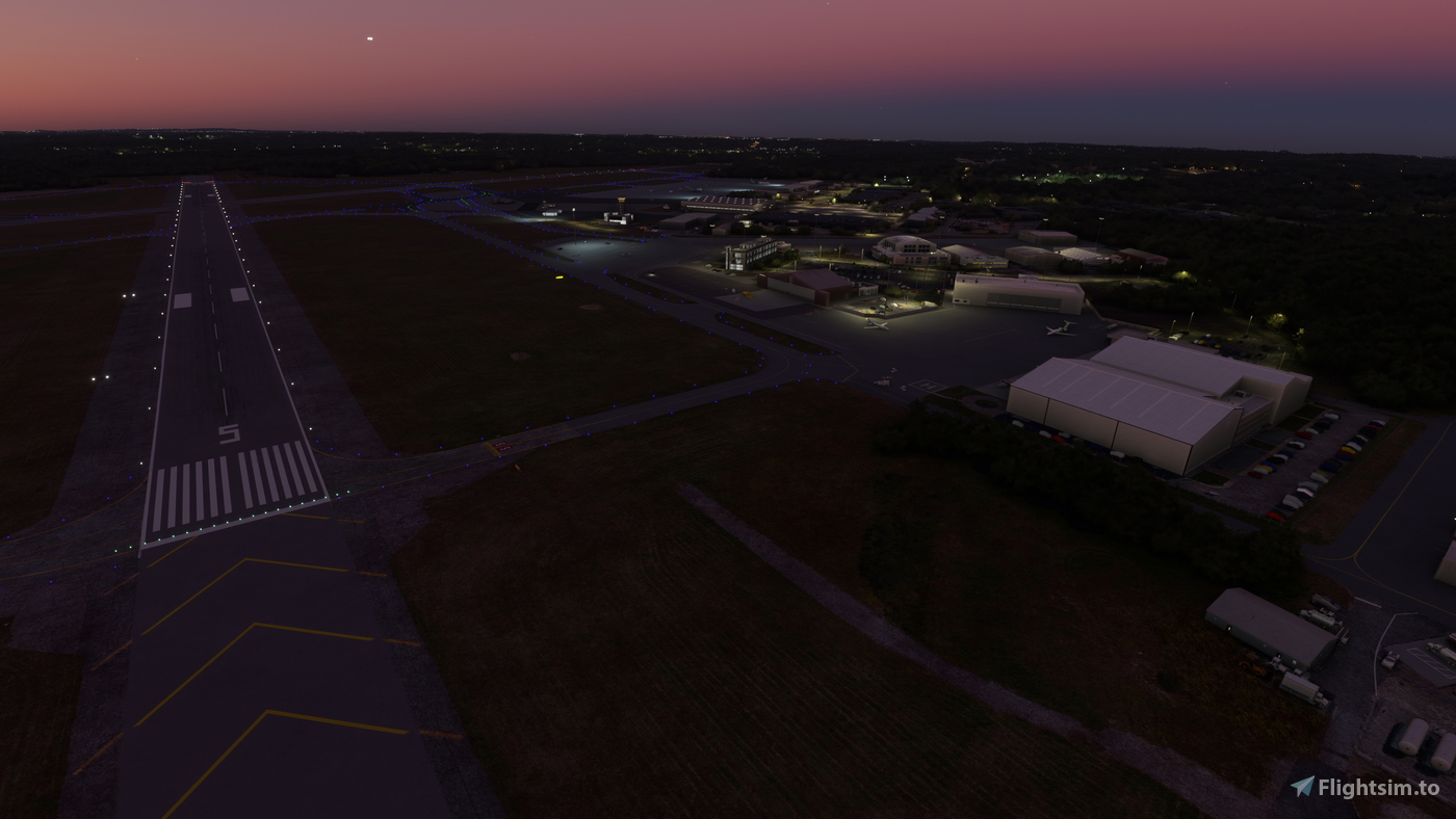 KBED - Laurence G Hanscom Field, Bedford, MA, USA for Microsoft Flight ...