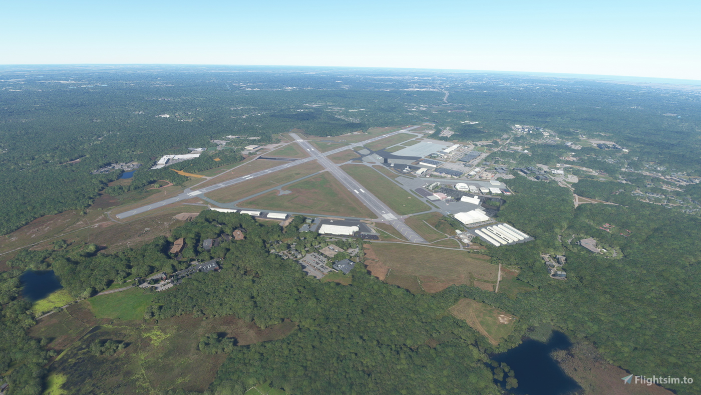 KBED - Laurence G Hanscom Field, Bedford, MA, USA for Microsoft Flight ...