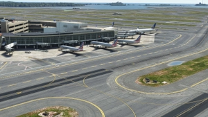 KBOS FSLTL Static Aircraft thumbnail 4