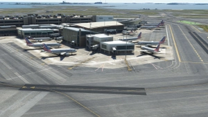 KBOS FSLTL Static Aircraft thumbnail 5