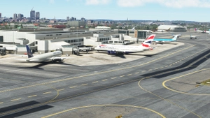 KBOS FSLTL Static Aircraft thumbnail 7