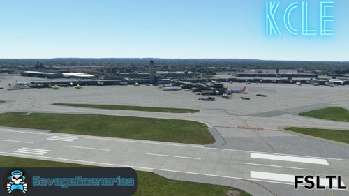 KCLE FSLTL Static Aircraft