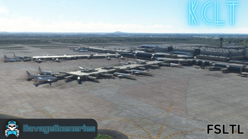 KCLT FSLTL Static Aircraft