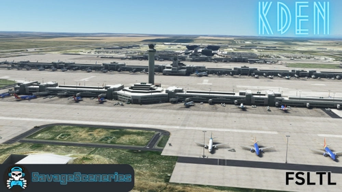KDEN FSLTL Static Aircraft