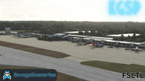 KGSP FSLTL Static Aircraft