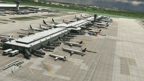 KIAD Static Aircraft