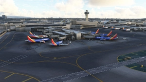 KLAX FSLTL Static Aircraft thumbnail 2