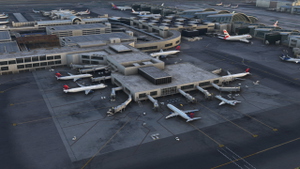 KLAX FSLTL Static Aircraft thumbnail 4