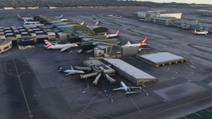 KLAX FSLTL Static Aircraft thumbnail 5