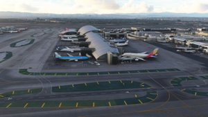 KLAX FSLTL Static Aircraft thumbnail 7