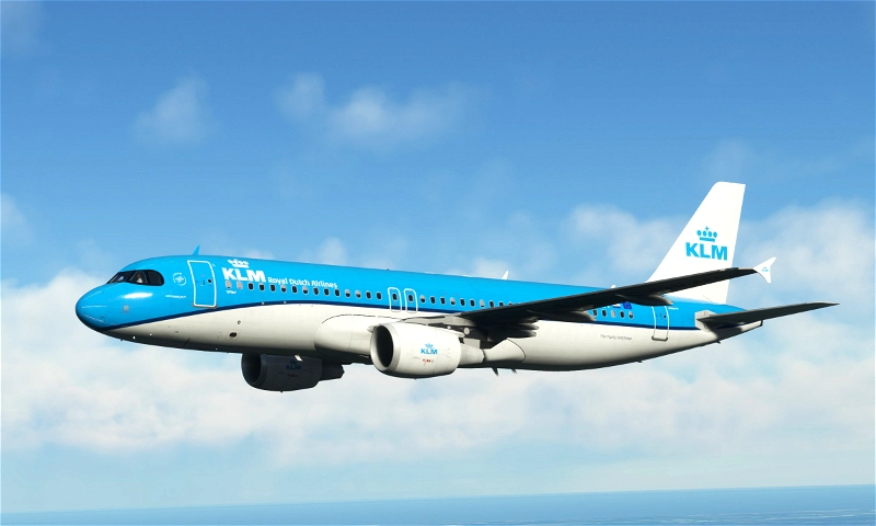 KLM Airbus A320 PH-AEA 8K w/Cabin - Fenix A320 for Microsoft Flight ...