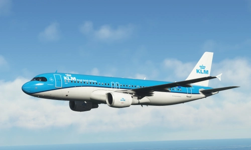 KLM  Airbus A320 - PH-AEA - 8K + 4K - w/Cabin - Fenix A320 V2