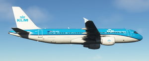 KLM  Airbus A320 - PH-AEA - 8K + 4K - w/Cabin - Fenix A320 V2 thumbnail 3