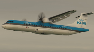 KLM uk | G-UKTN | Asobo ATR 72-600 thumbnail 1