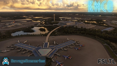 KMCO FSLTL Static Aircraft