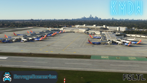 KMDW FSLTL Static Aircraft