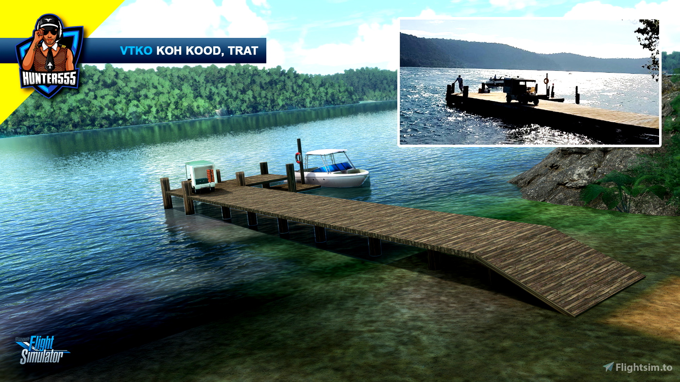 Koh Kood (Ko Mai Si), Trat (VTKO) for Microsoft Flight Simulator | MSFS