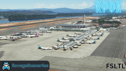 KPDX FSLTL Static Aircraft