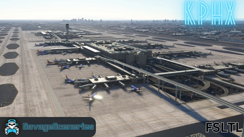 KPHX FSLTL Static Aircraft