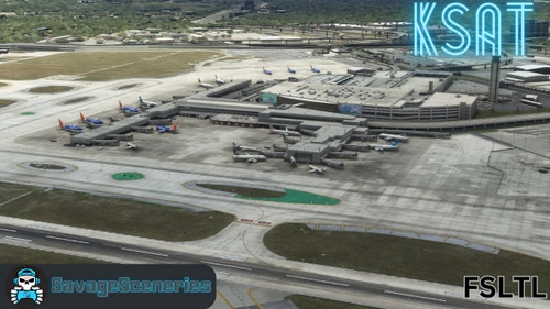 KSAT FSLTL Static Aircraft